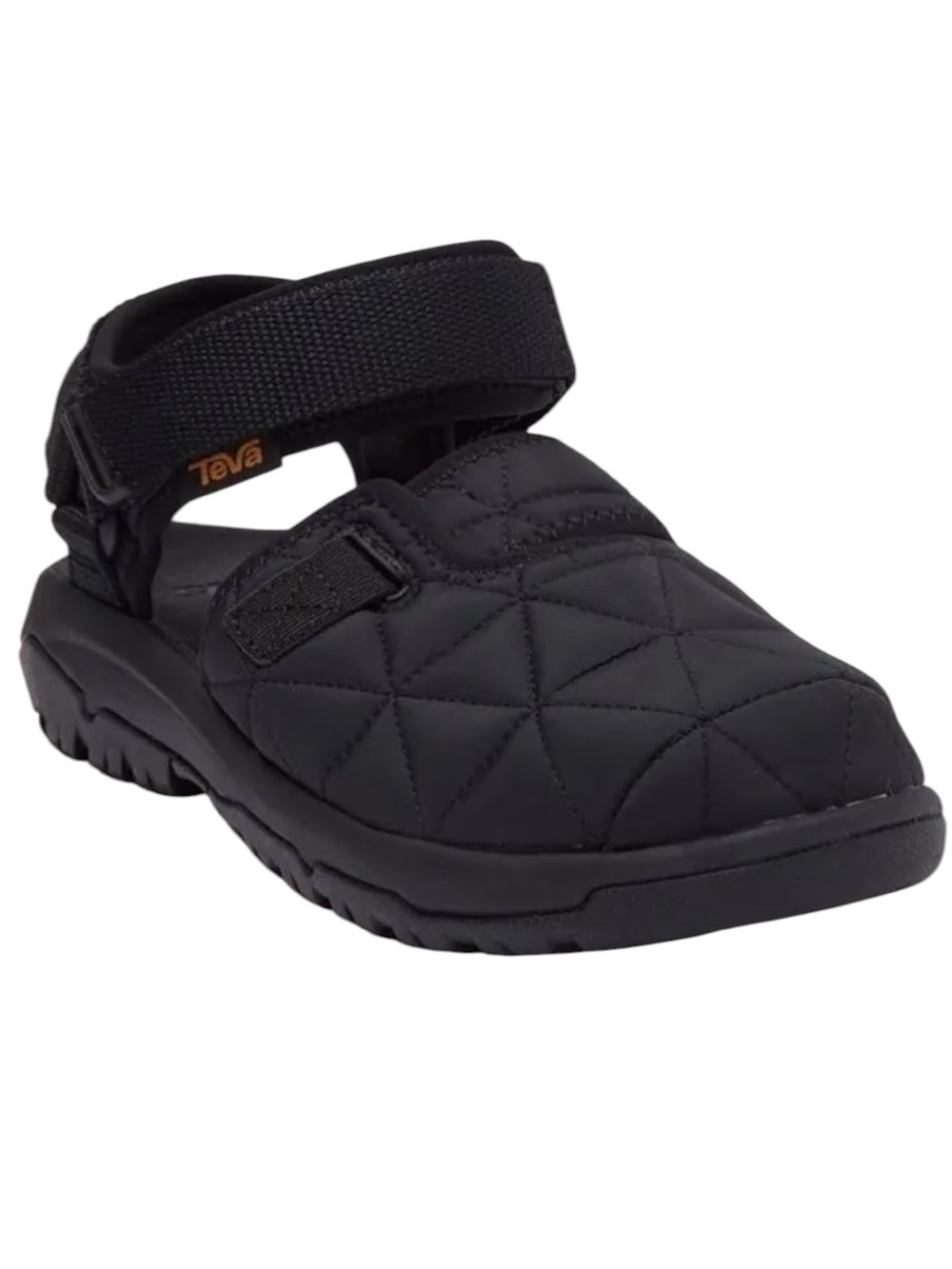 Teva - Hurricane Hybrid Quilted Closed Toe Sandals Black Men’s Sz 11 EU 44.5